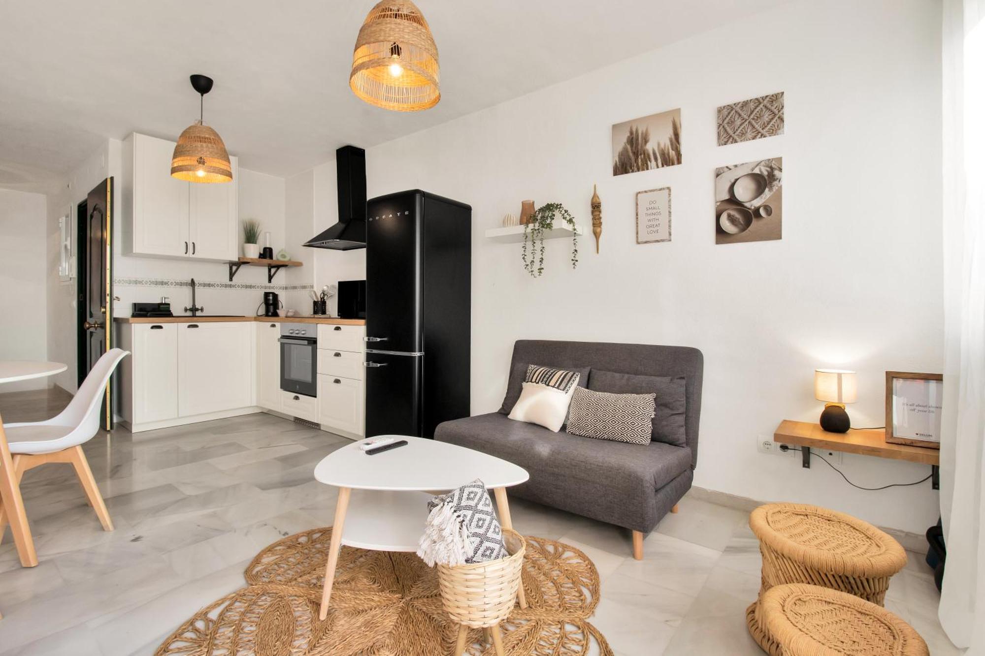 Duplex Estilo Boho Con Increible Terraza Y Vistas Al Mar En Estepona - Las Abejeras 609 Apartment Exterior photo